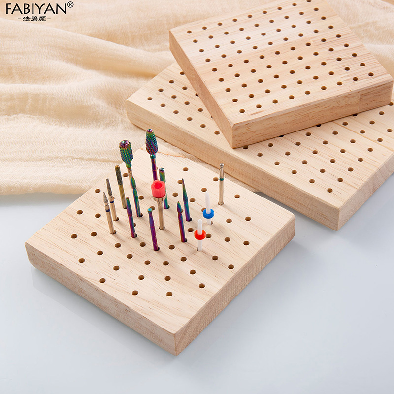 Woodworking Drill Bits - Wood Polishing Head Storage Board Nail