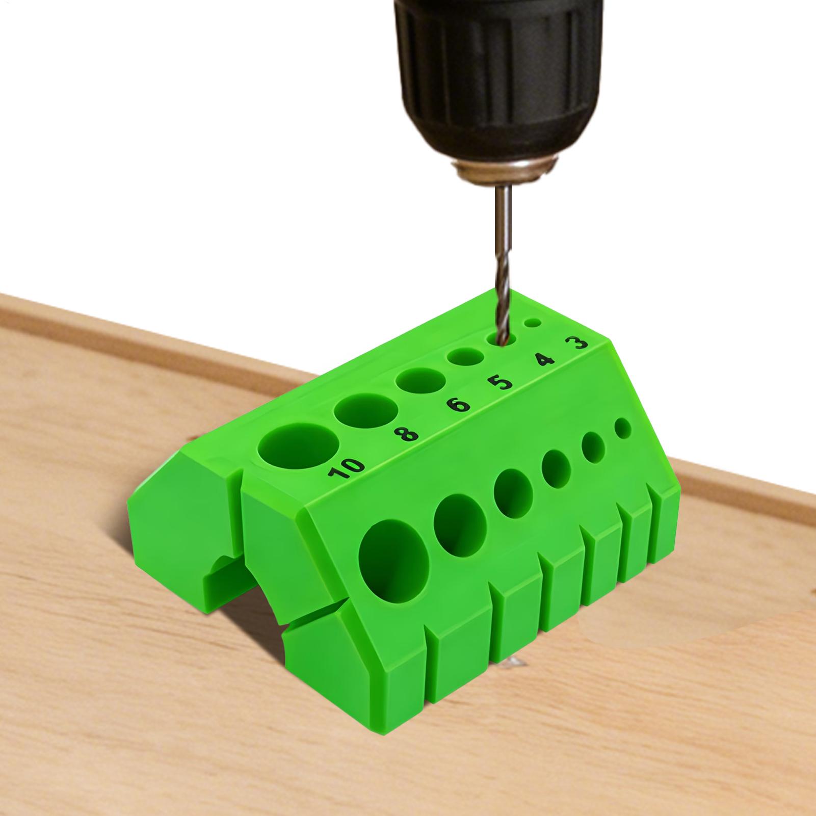 Woodworking Drill Bits - Drill Guide 3D Printed Bit Block