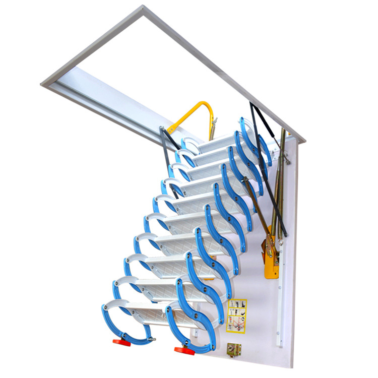 Woodworking Lofts - Pavilion Lift Ladder Household Indoor Stretch