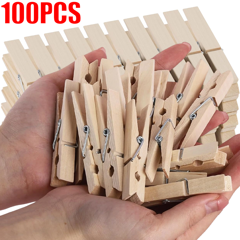 Woodworking Z Clips - 100/10pcs Mini Wooden Clips Handmade Hanging