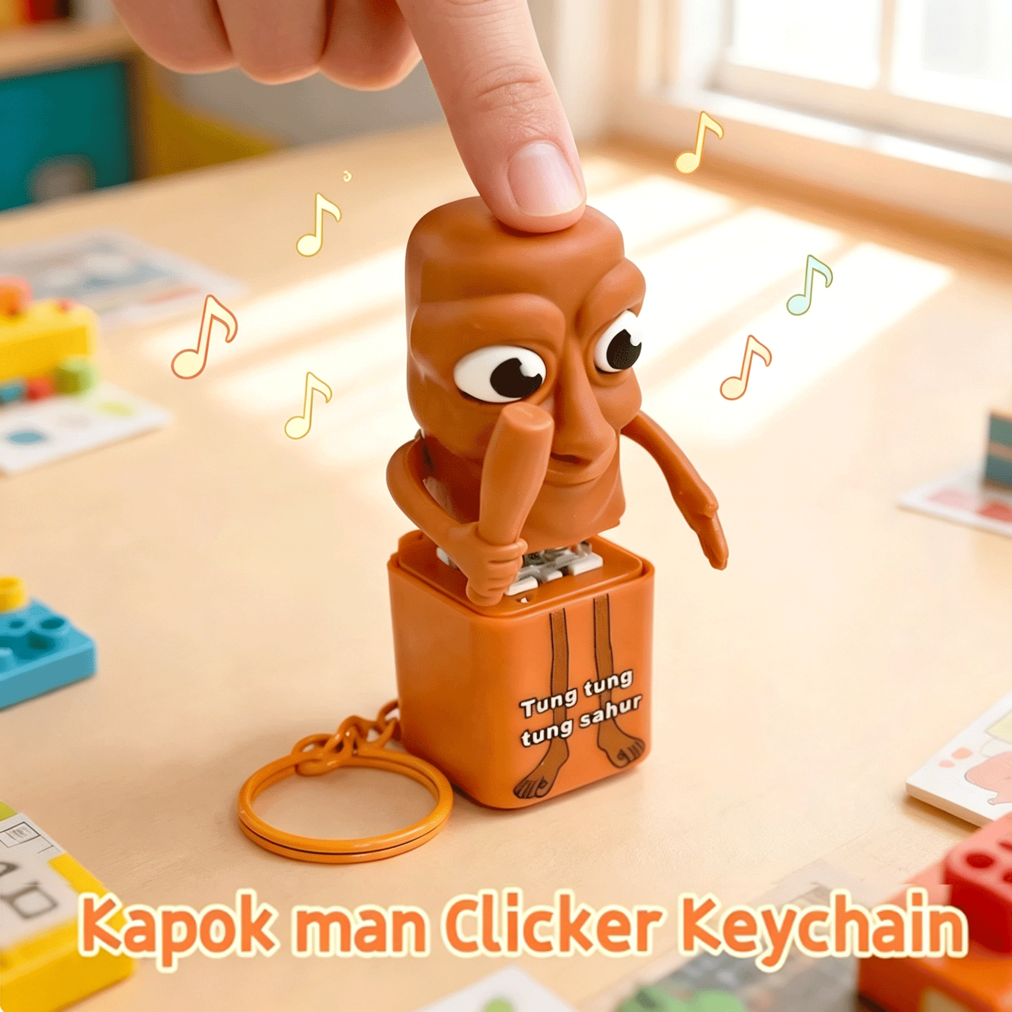 Woodworking Ideas - Tung tung tung Sahur Keychain Wooden