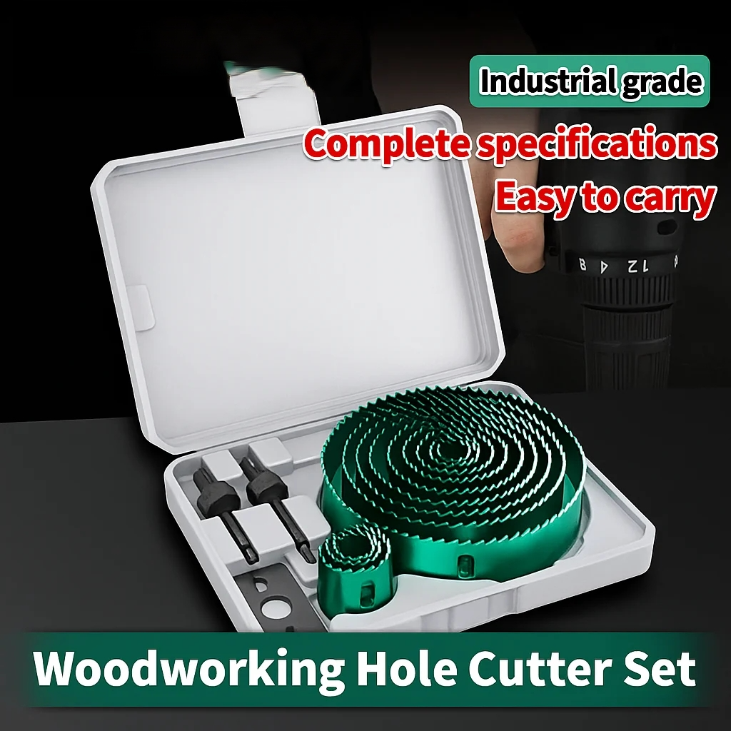 Woodworking Drill Bits - 19-127mm Hole Saw Cutting Set Saw