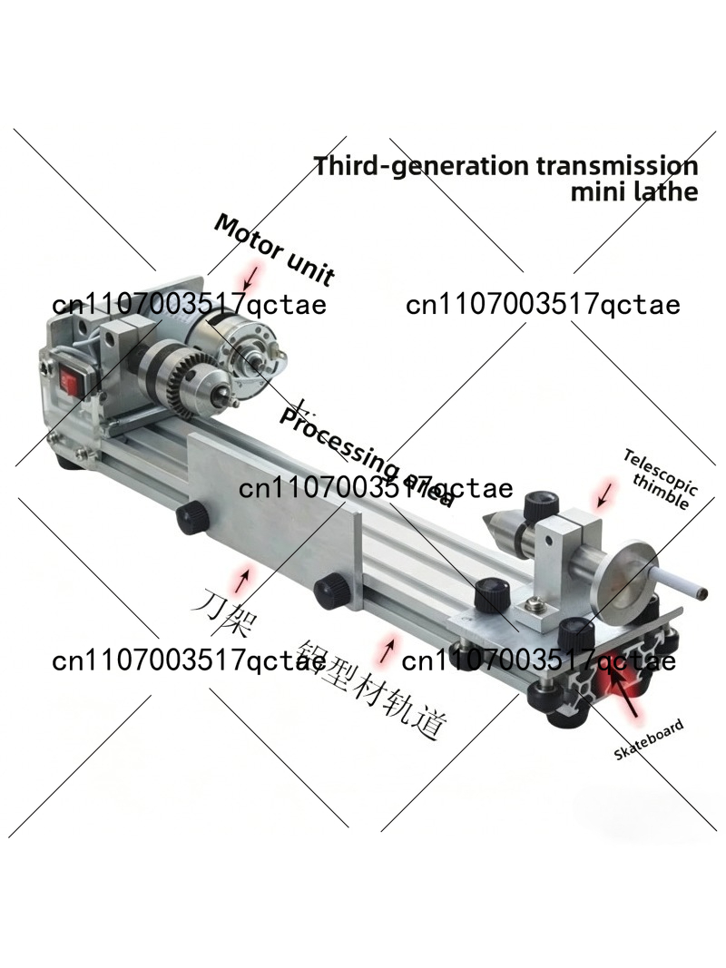 Multifunctional Micro Lathe Ad - Woodworking Lathe Chuck avis et prix