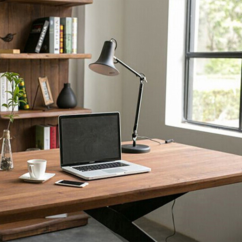 Nordic solid wood desk wrought - Woodworking Lofts avis et prix