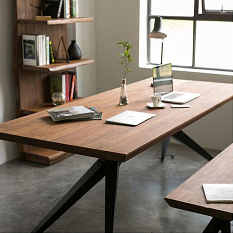 Nordic solid wood desk wrought - Woodworking Lofts avis et prix