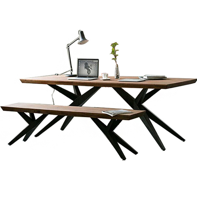 Nordic solid wood desk wrought - Woodworking Lofts avis et prix