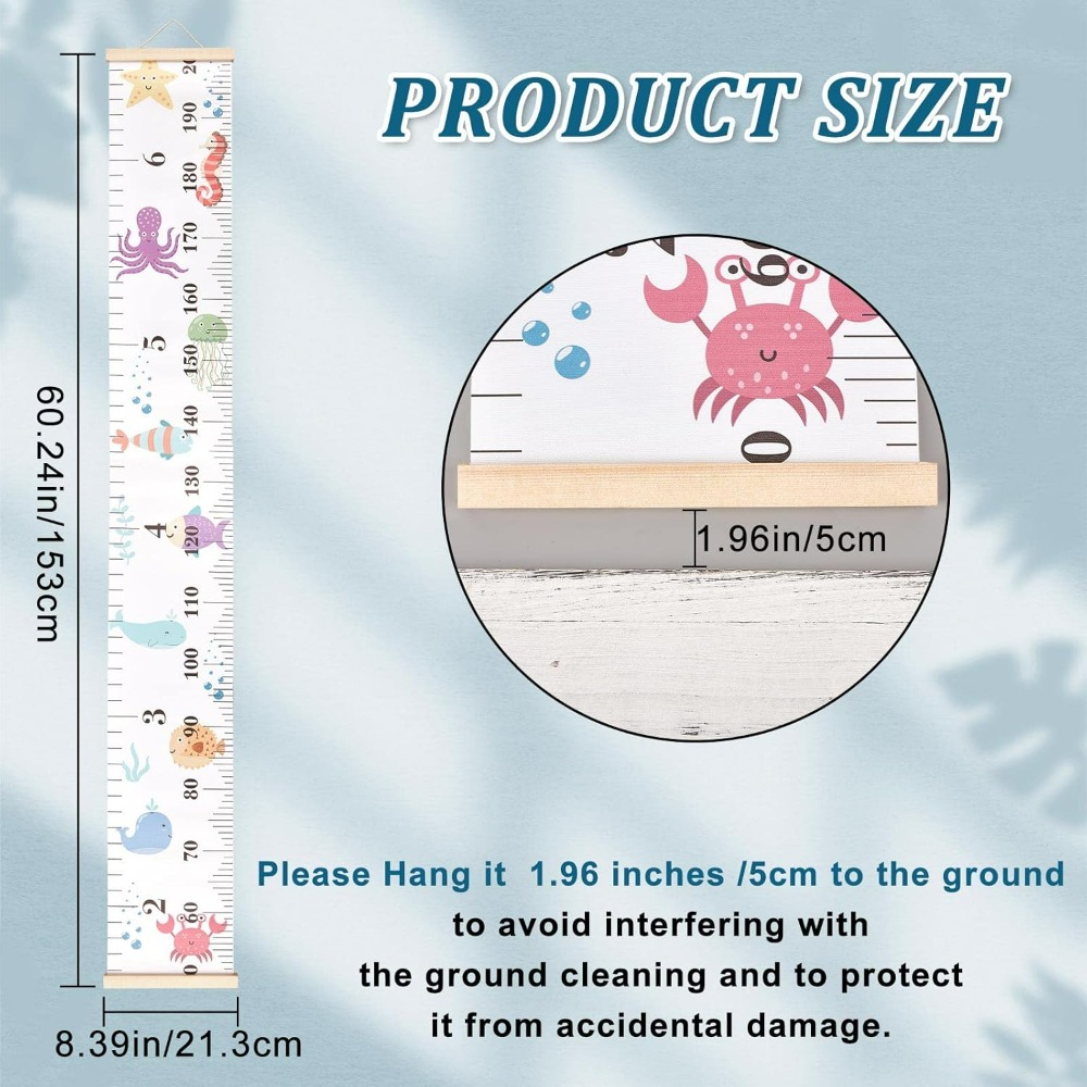 Sea Animals Growth Chart Fabri - Woodworking Hobbies avis et prix
