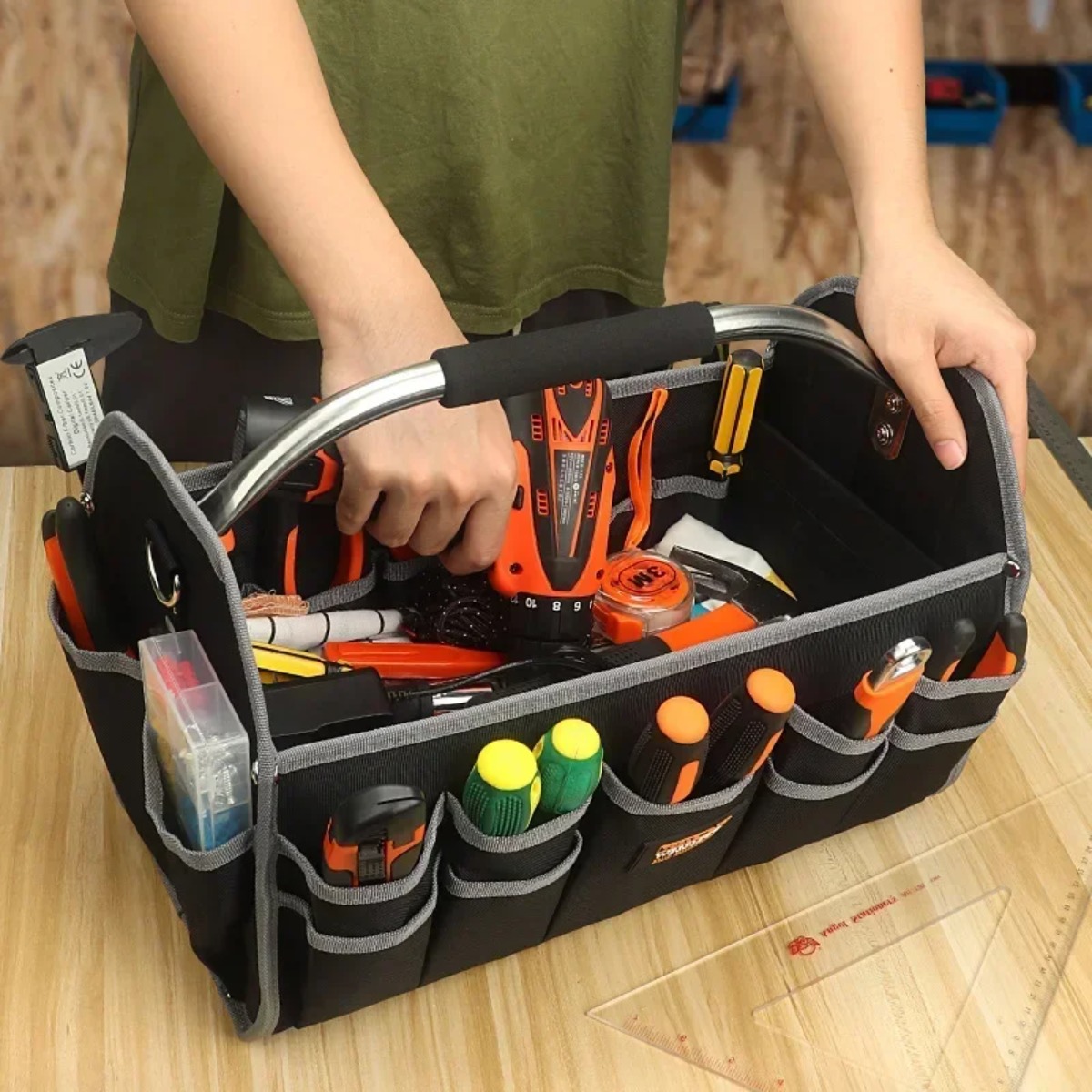 1680D Oxford Cloth Tool Bag Ir - Woodworking Youtube Free avis et prix