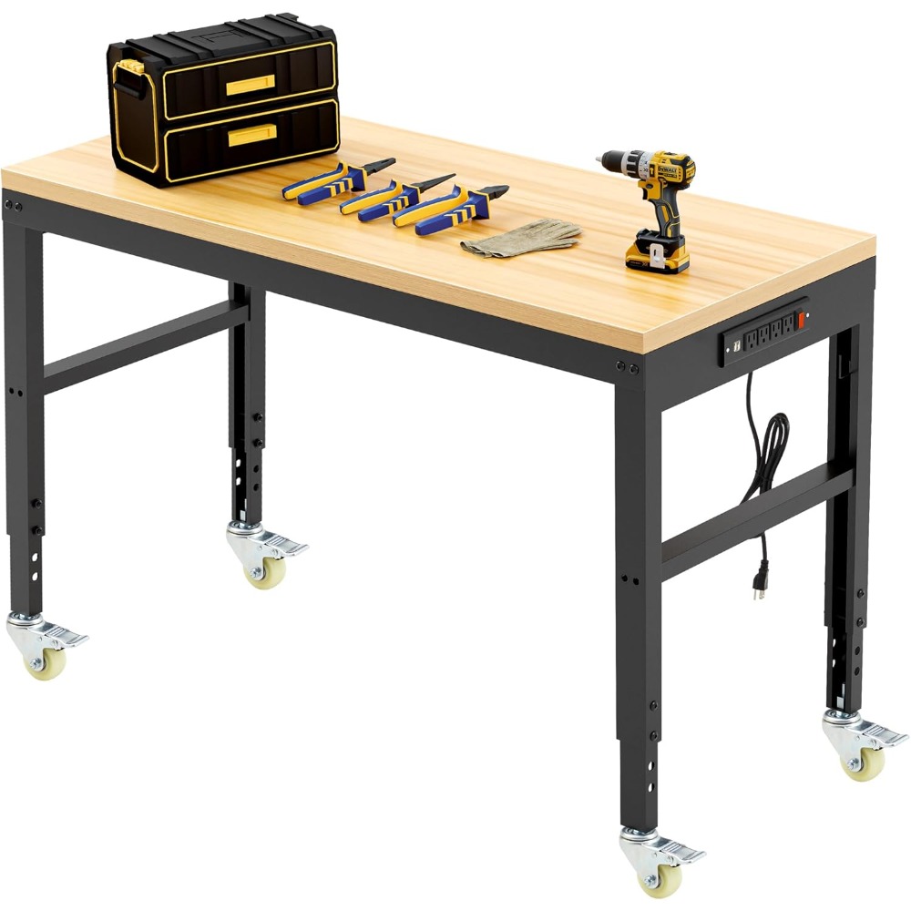 Adjustable Workbench, Heavy Du - Woodworking Garage avis et prix