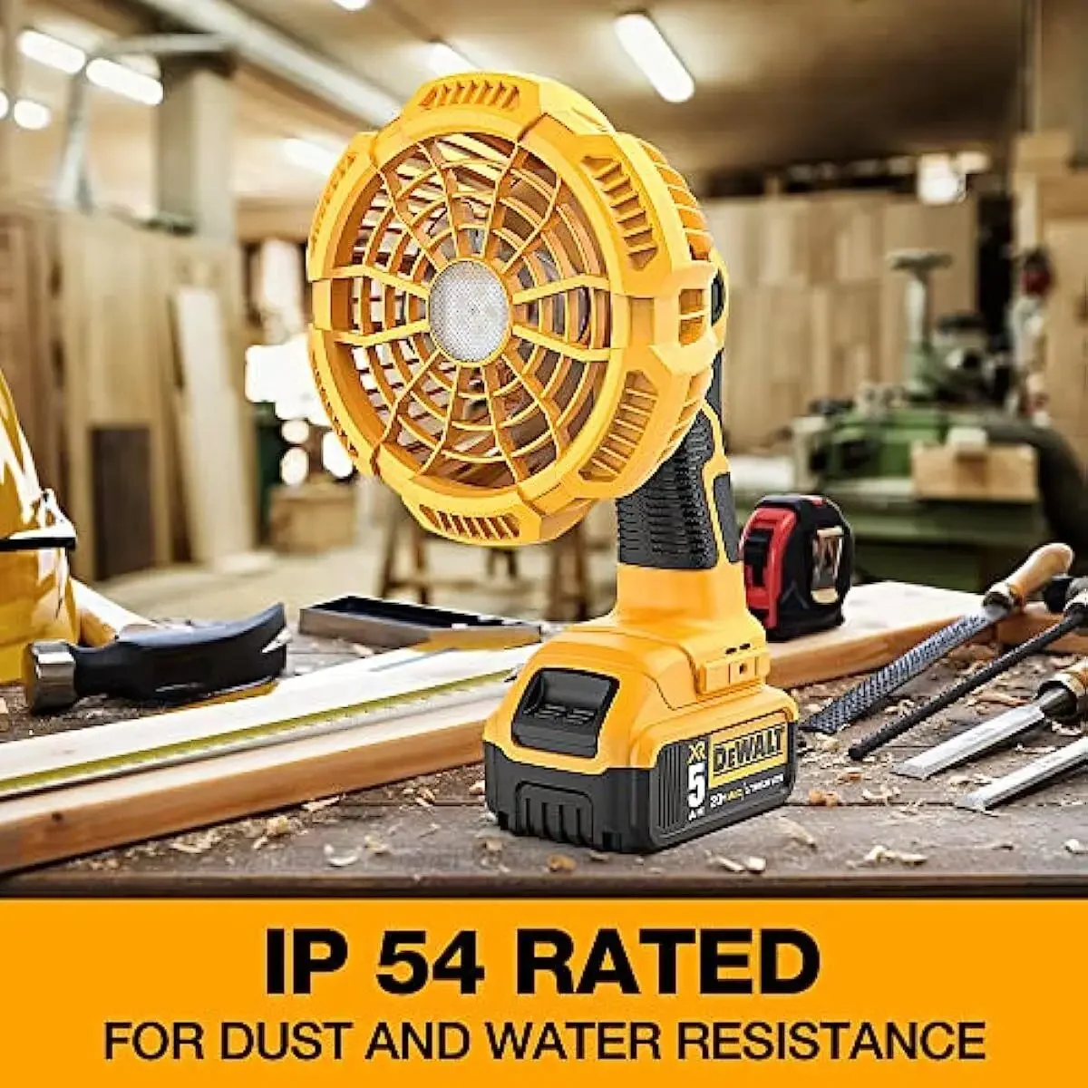 Jobsite Fan Portable Fan for D - Woodworking Garage avis et prix