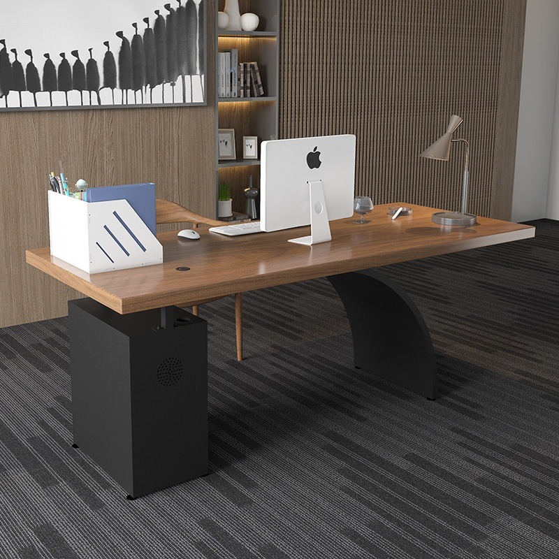Wrought iron solid wood desk s - Woodworking Lofts avis et prix