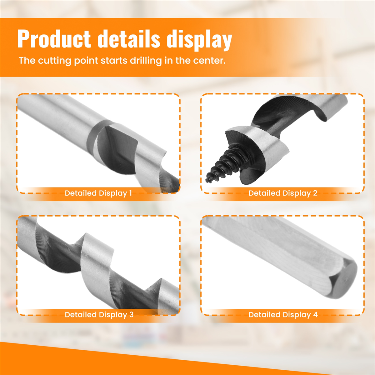 A06K 5PCS 230mm Hex Shank Extr - Woodworking Drill Bits avis et prix