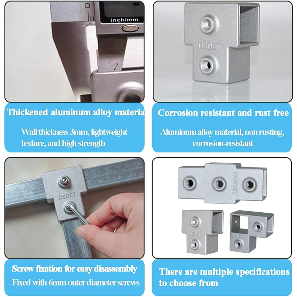 20/25/30mm Square Tube Connect - Woodworking Youtube Free avis et prix