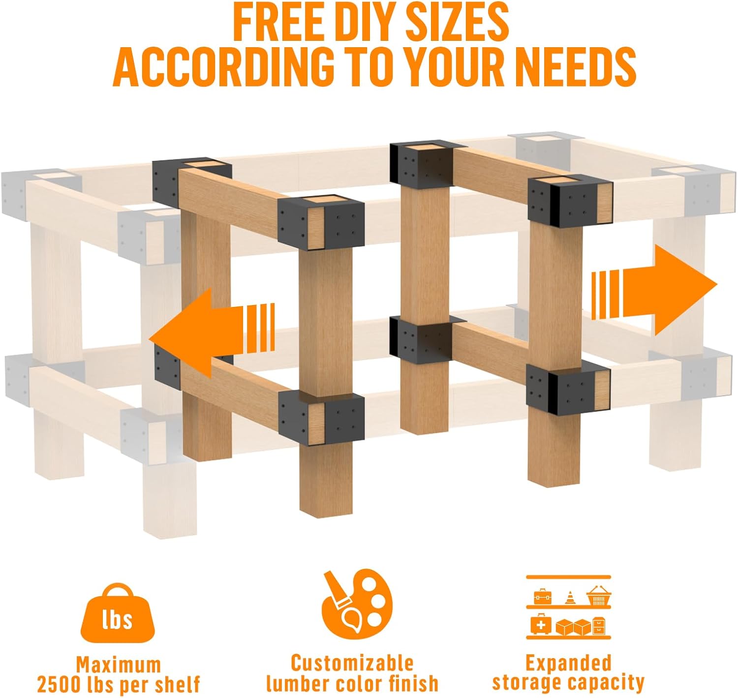 Steel 3 Way Bracket Kit Workbe - Woodworking Garage avis et prix