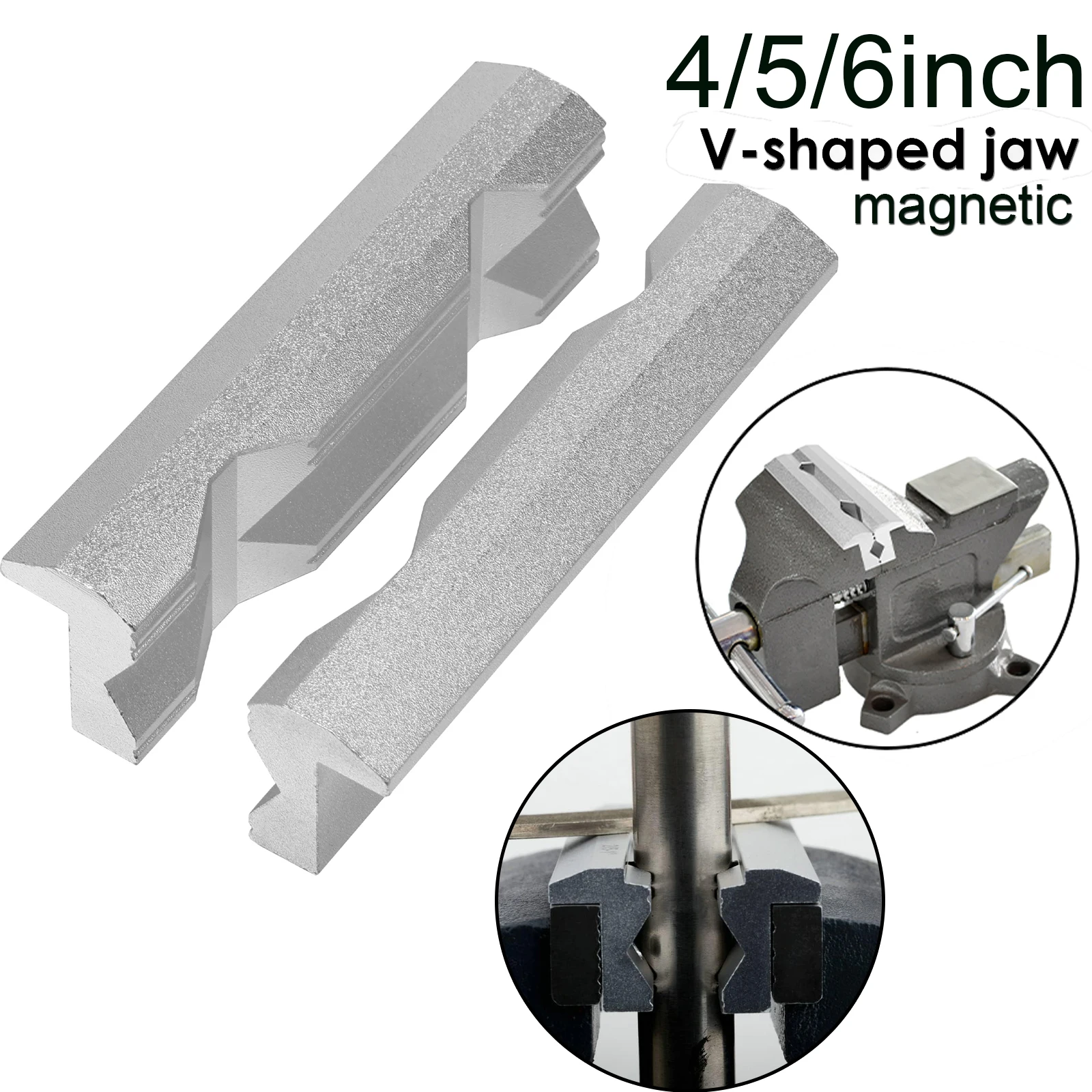 Magnetic Vise Jaws 4/5/6inch V - Woodworking Vise For Workbench avis et prix