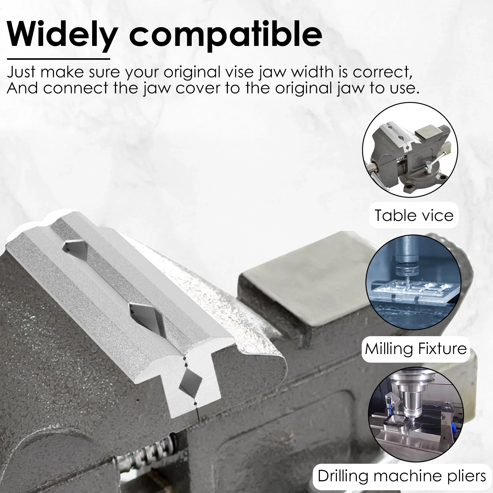 Magnetic Vise Jaws 4/5/6inch V - Woodworking Vise For Workbench avis et prix