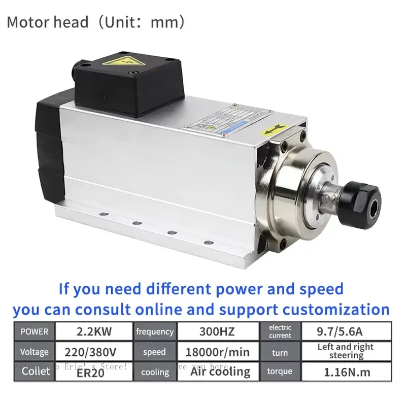 High quality Cnc Spindle Motor - Woodworking Supplier avis et prix