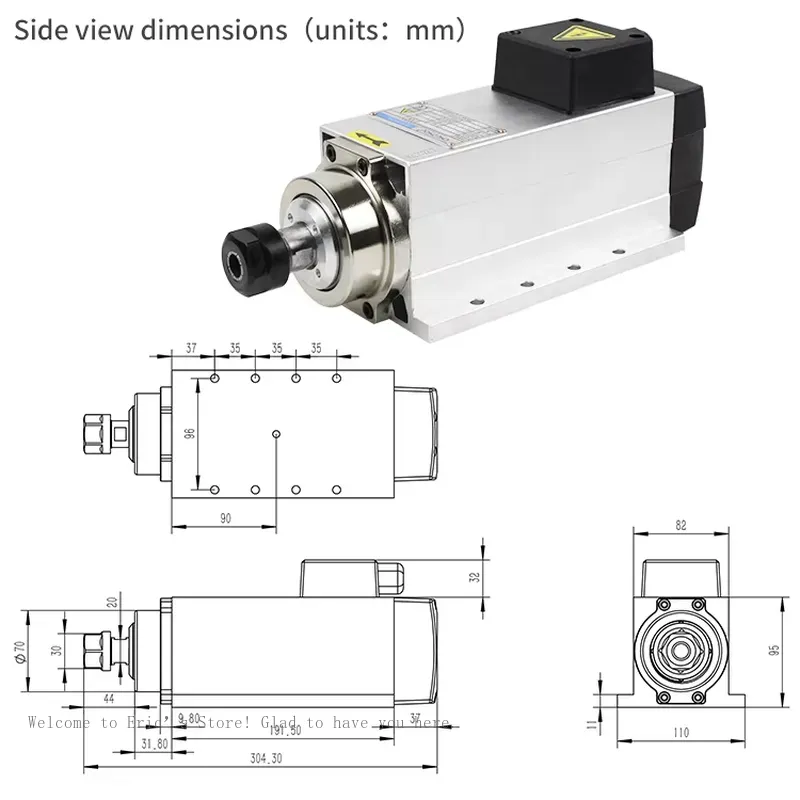 High quality Cnc Spindle Motor - Woodworking Supplier avis et prix