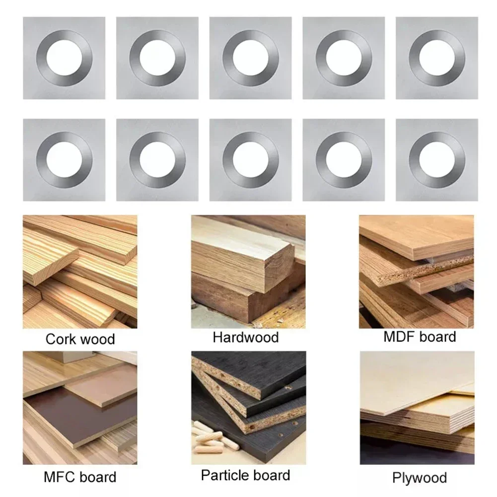 10pcs Square Carbide Inserts B - Woodworking Lathe Chuck avis et prix