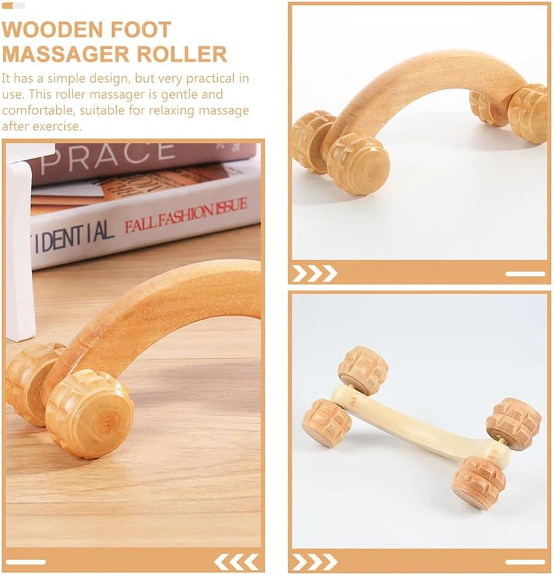 Handheld Wooden Gear Massage R - Woodworking Ideas avis et prix