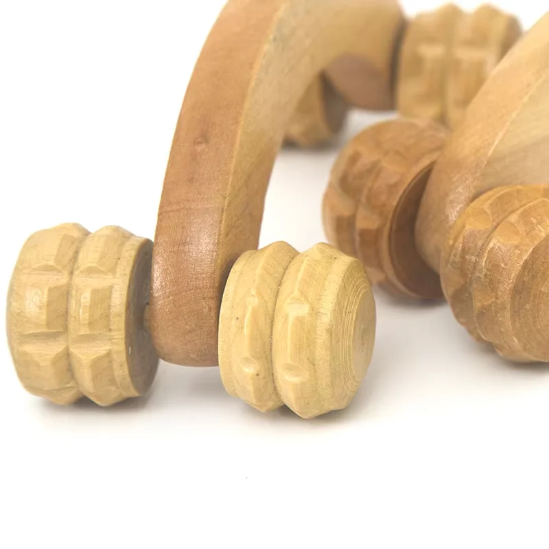 Handheld Wooden Gear Massage R - Woodworking Ideas avis et prix