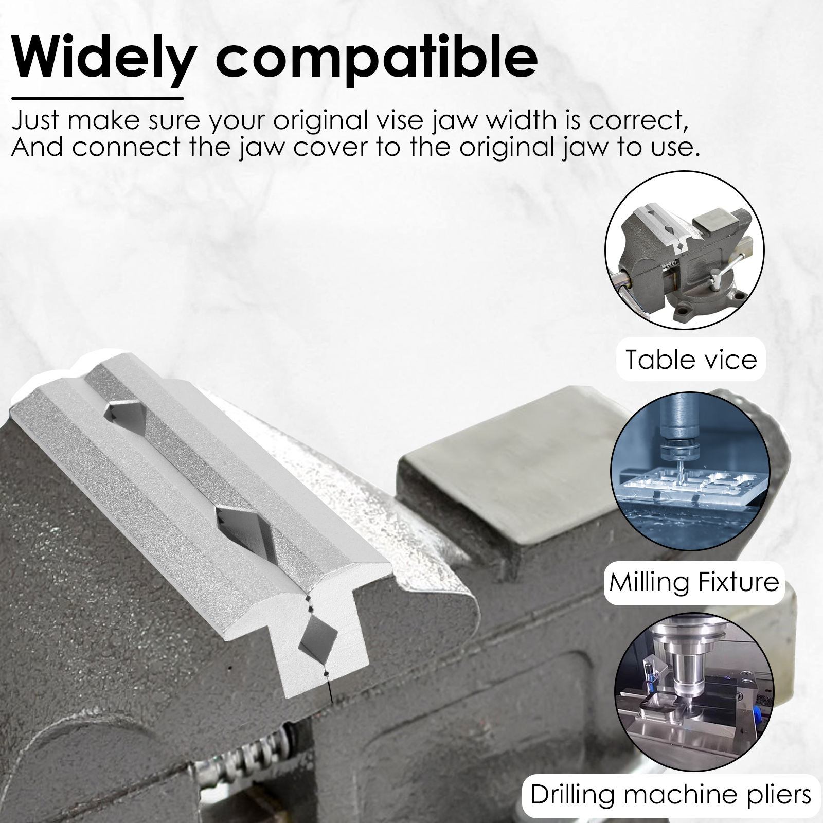 1Pair Vise Jaws Fixture 4/5/6  - Woodworking Vise For Workbench avis et prix