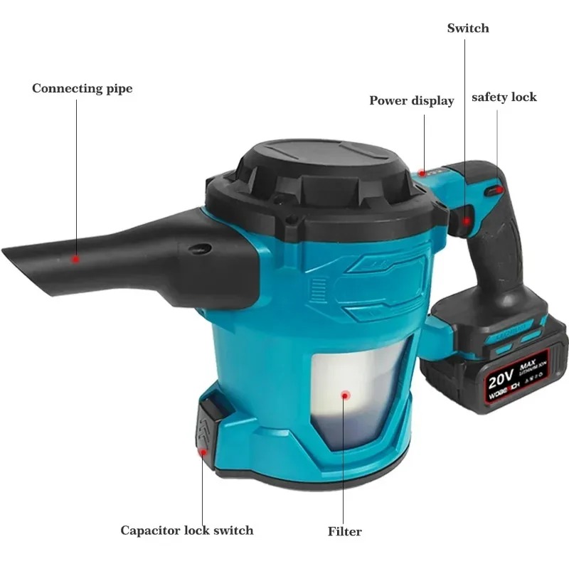 Makita Cordless Protable  Elec - Woodworking Dust Collector avis et prix