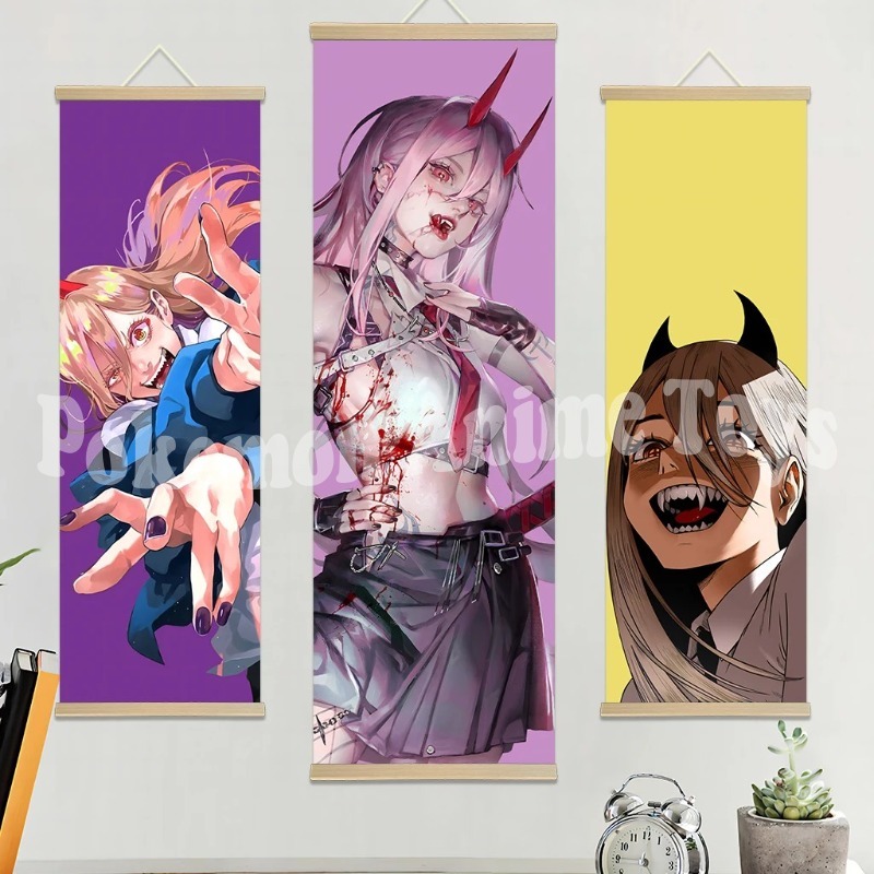 Chainsaw Man Anime Poster Wood - Woodworking Ideas avis et prix
