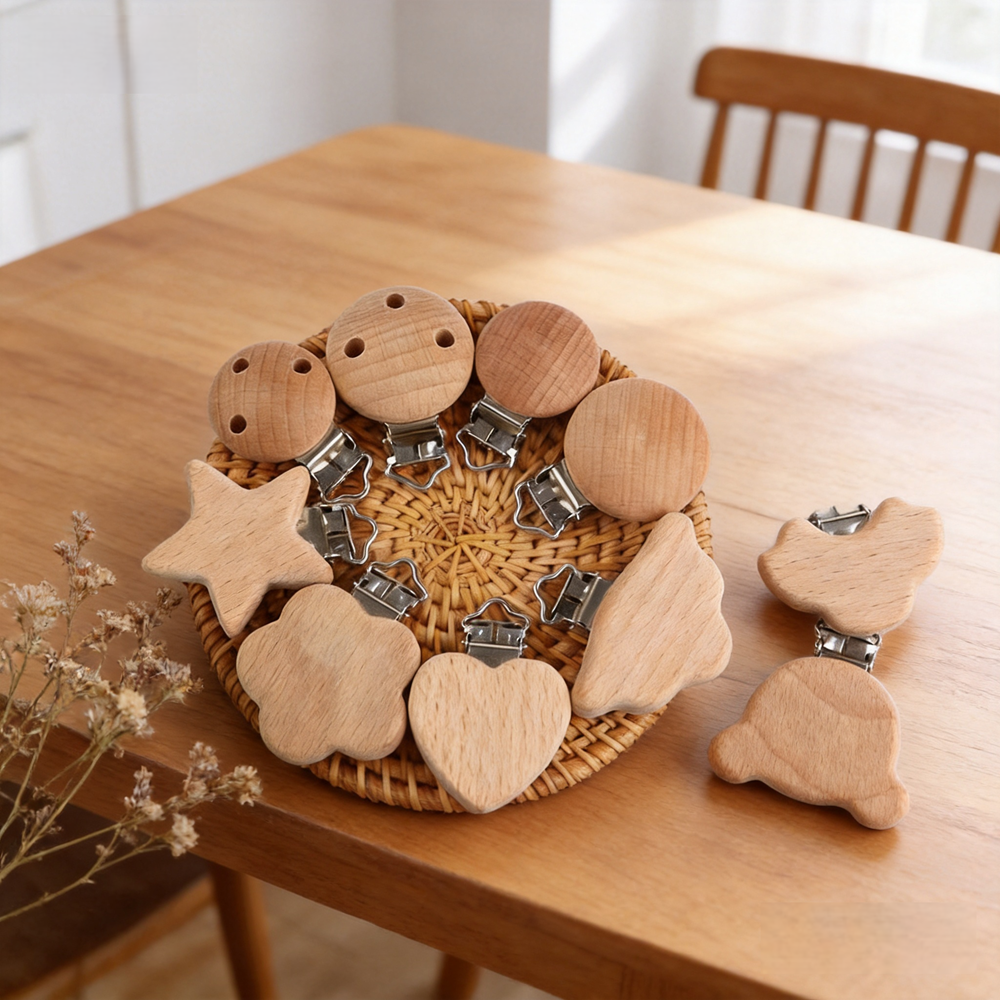4PCS/Lot Natural Beech Wood Cl - Woodworking Hobbies avis et prix