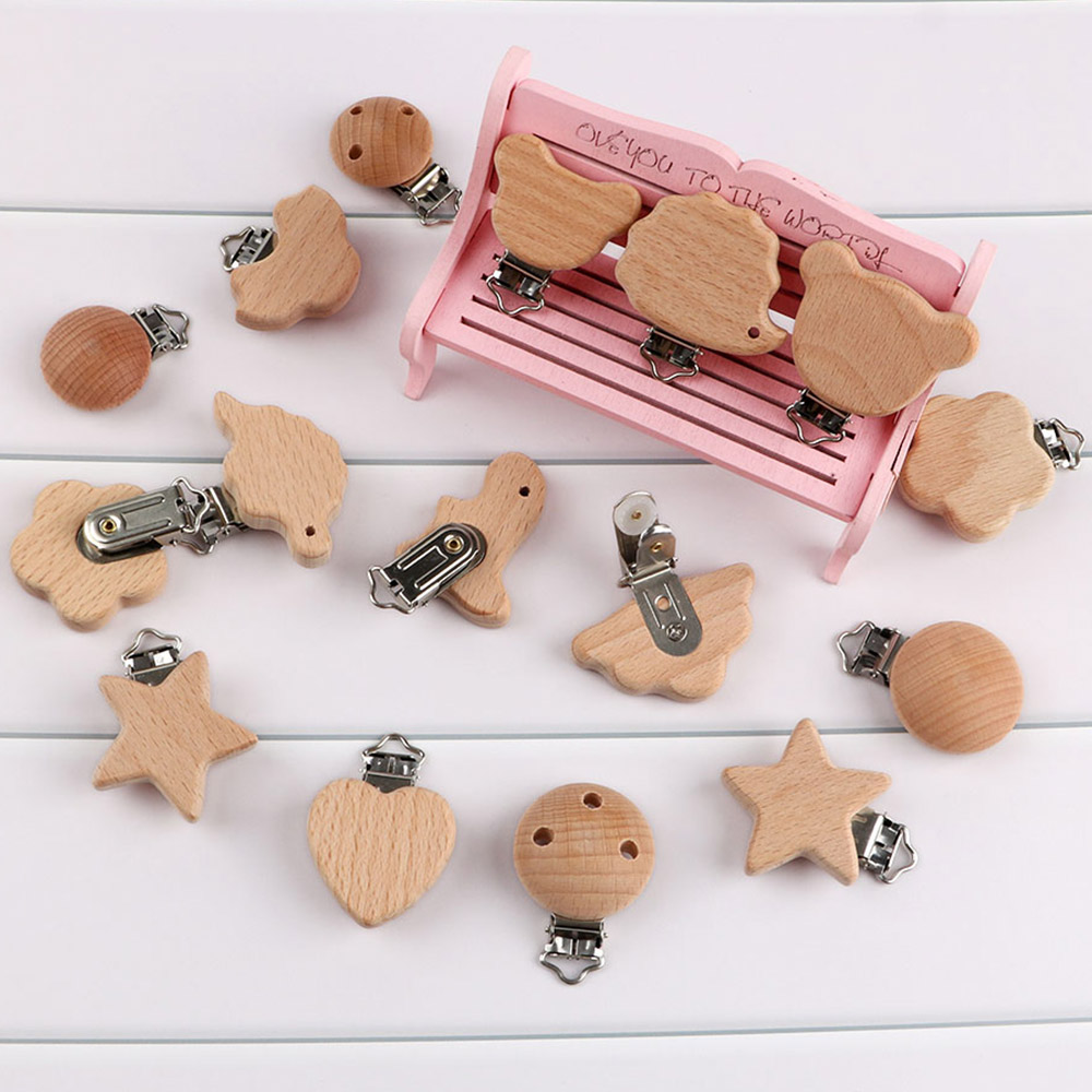 4PCS/Lot Natural Beech Wood Cl - Woodworking Hobbies avis et prix