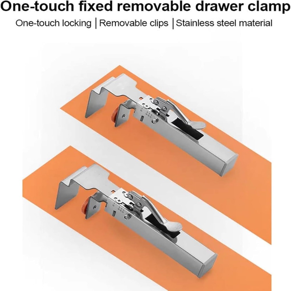 Quick-Install Drawer Front Ins - Woodworking Z Clips avis et prix