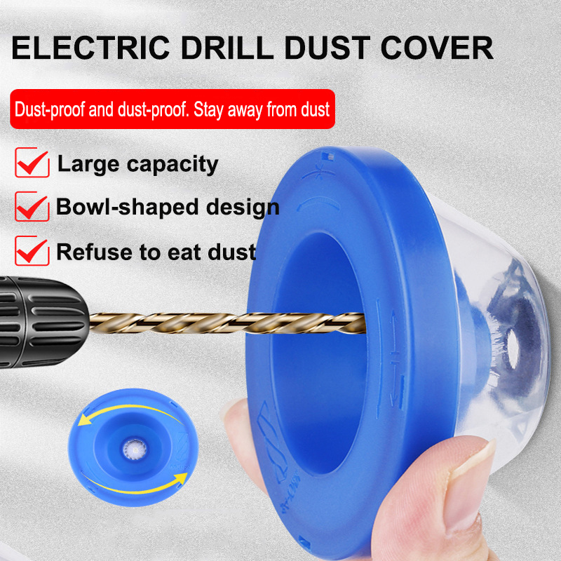 Electric Drill Dust Cover Ash  - Woodworking Dust Collector avis et prix