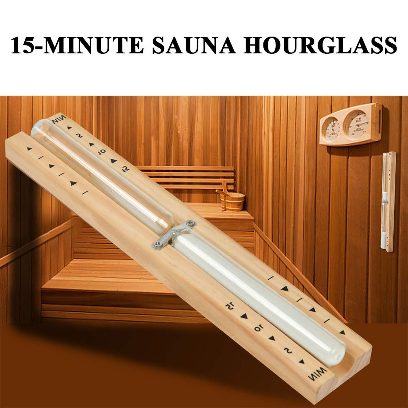 Wooden Hourglass Timer Sauna A - Woodworking Teacher avis et prix