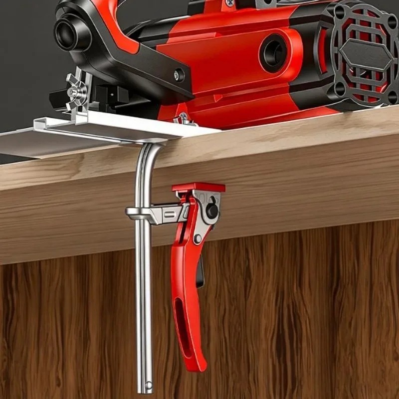 Heavy Duty Ratchet F Clamp Qui - Woodworking Z Clips avis et prix