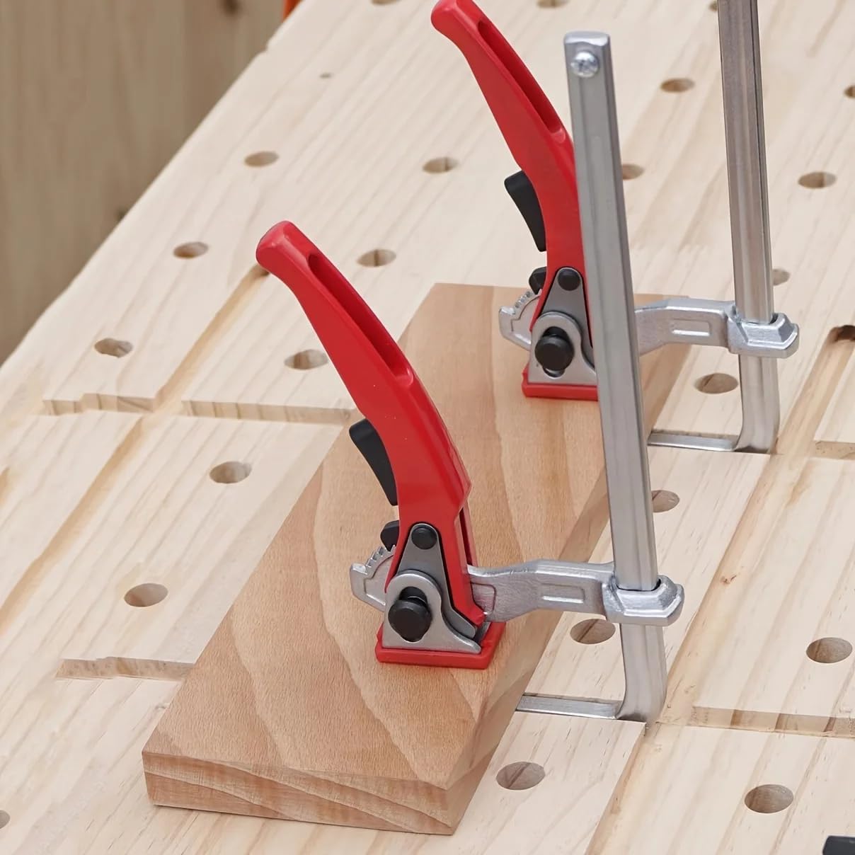 Heavy Duty Ratchet F Clamp Qui - Woodworking Z Clips avis et prix