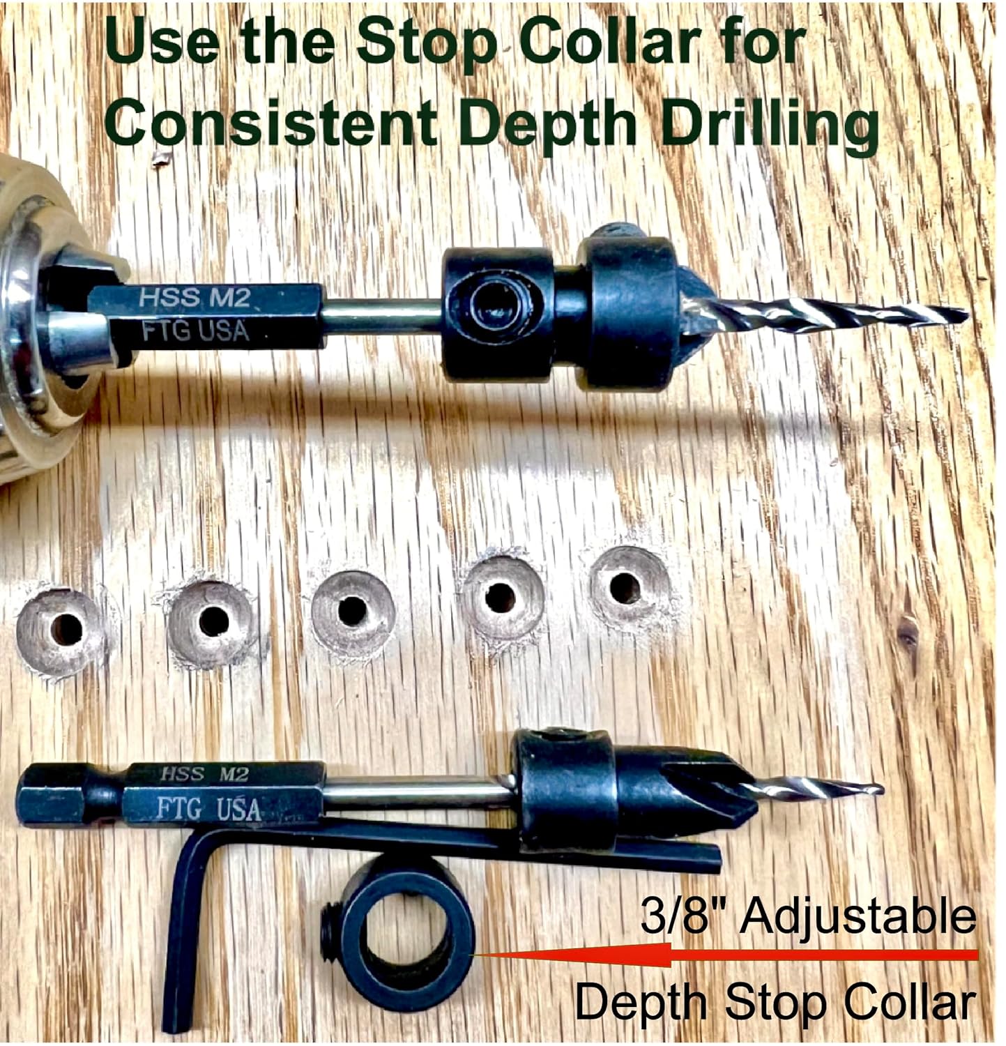 Adjustable Wood Countersink Dr - Woodworking Drill Bits avis et prix