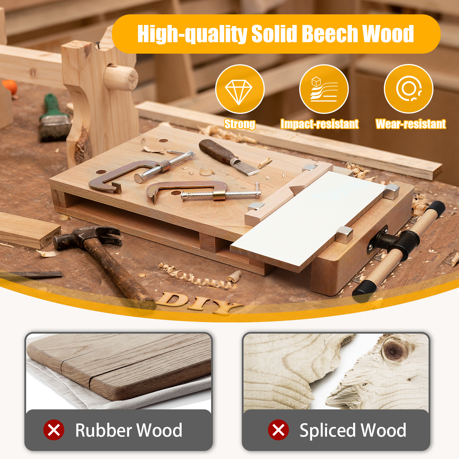 Wood Vise Workbench, Stable Cl - Woodworking Vise For Workbench avis et prix
