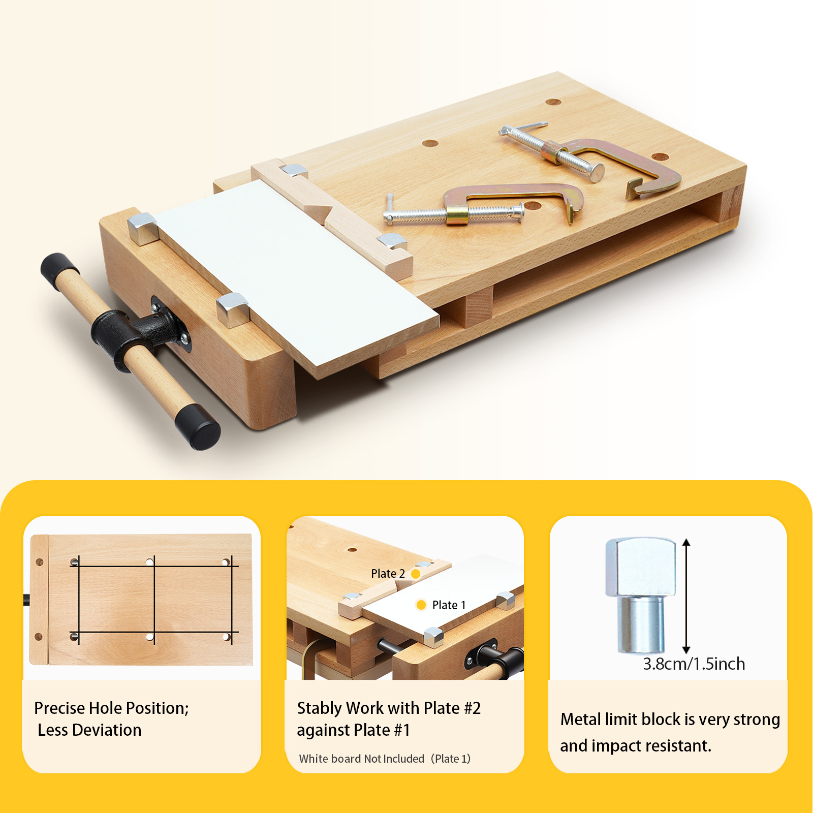 Wood Vise Workbench, Stable Cl - Woodworking Vise For Workbench avis et prix