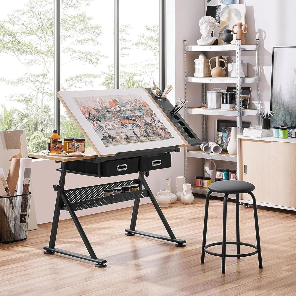 Height Adjustable Drating Tabl - Woodworking Table avis et prix