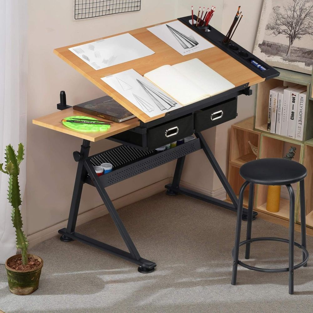 Height Adjustable Drating Tabl - Woodworking Table avis et prix
