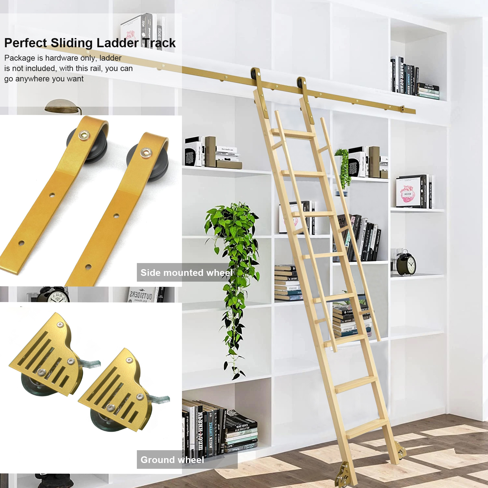 6.6Ft Sliding Ladder Track Har - Woodworking Lofts avis et prix