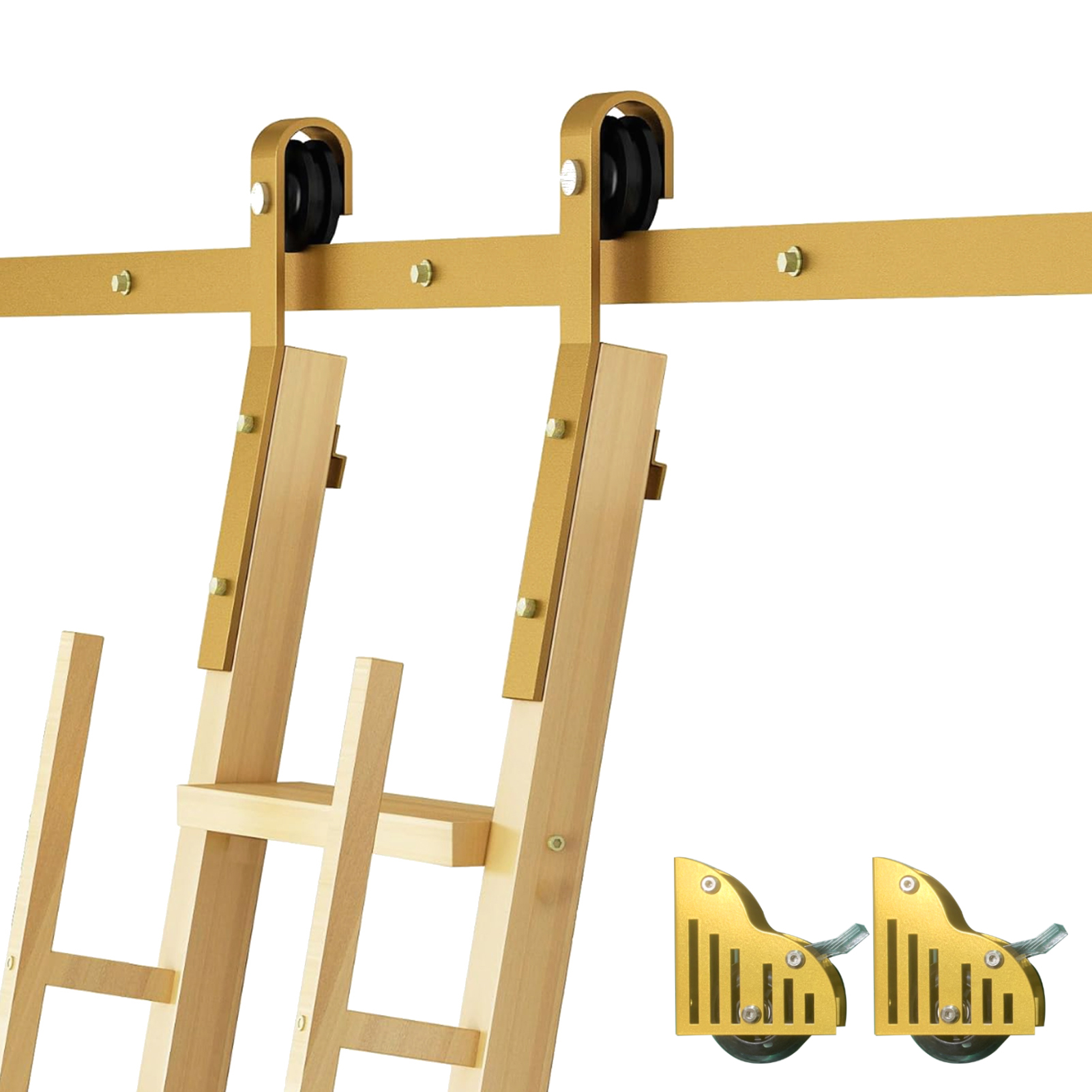 6.6Ft Sliding Ladder Track Har - Woodworking Lofts avis et prix