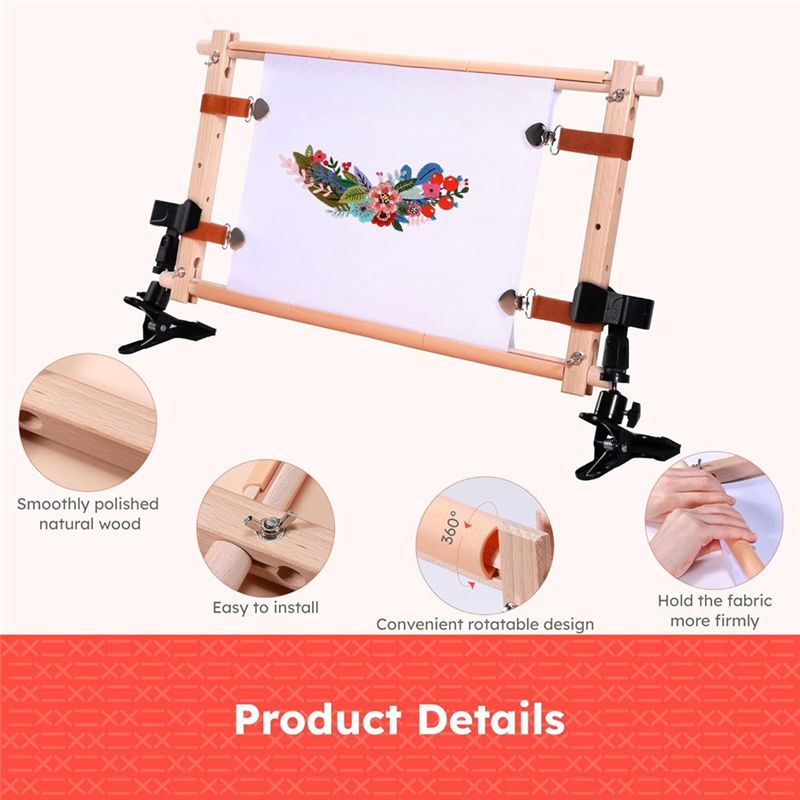 A26F-Rotating Wooden Crossstit - Woodworking Z Clips avis et prix