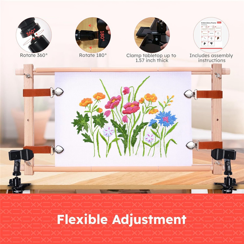 A26F-Rotating Wooden Crossstit - Woodworking Z Clips avis et prix